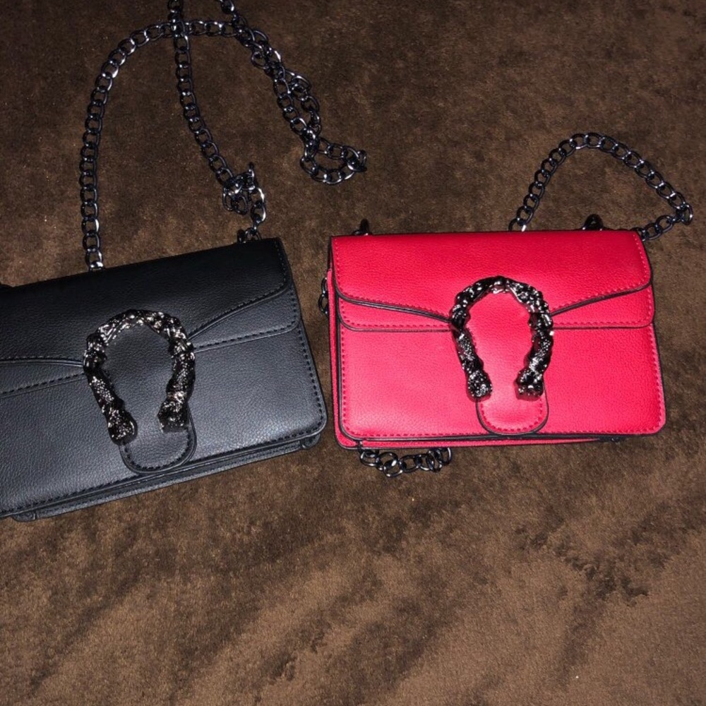 Crossbody Bag Handbag Luxury Chain Shoulder Flap - Picture 7 of 8